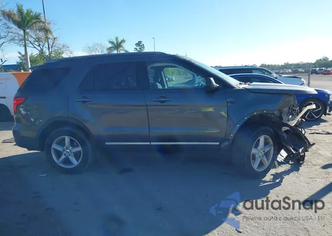 2018 Ford Explorer Xlt from USA, damaged, VIN 1FM5K7D89JGA12029